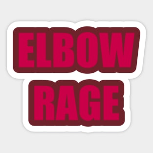 Elbow Rage iCarly Penny Tee Sticker